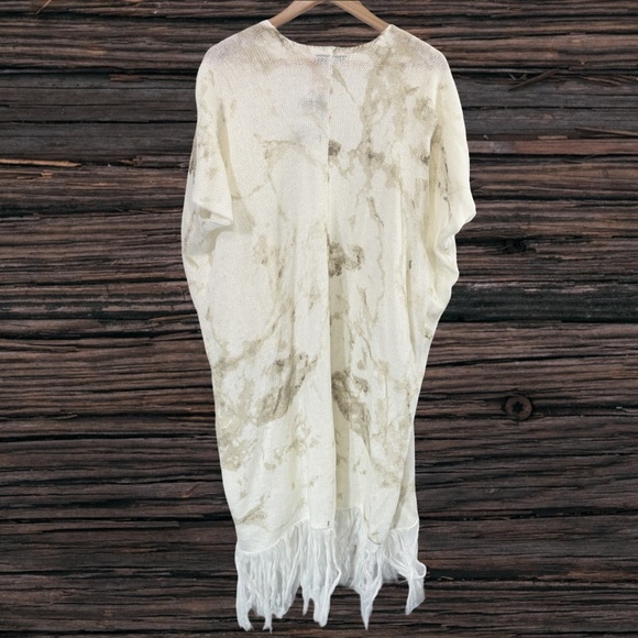 Wooden Ships Cream Cardigan Lightweight Knit - Picture 2 of 5